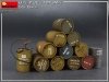 MiniArt 35592 U.S. FUEL DRUMS 55 GALS. 1/35
